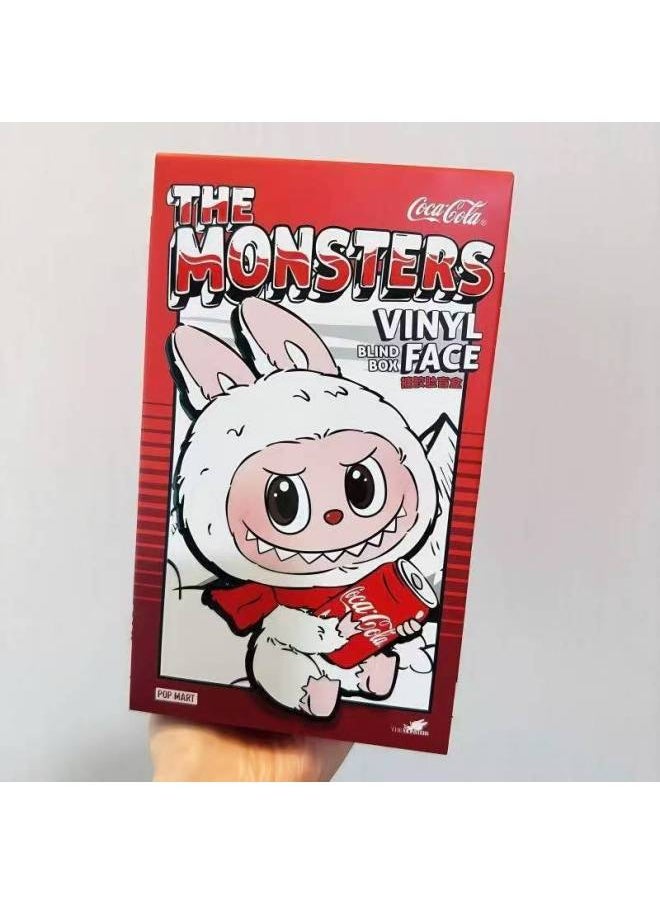 Labubu Generation Of The Motherland Version Of Macaron Bubble Series Fun Blind Box Vinyl Face Plush Doll-Colour:Coke Gray Sitting Style-High:Cola  - Image 5