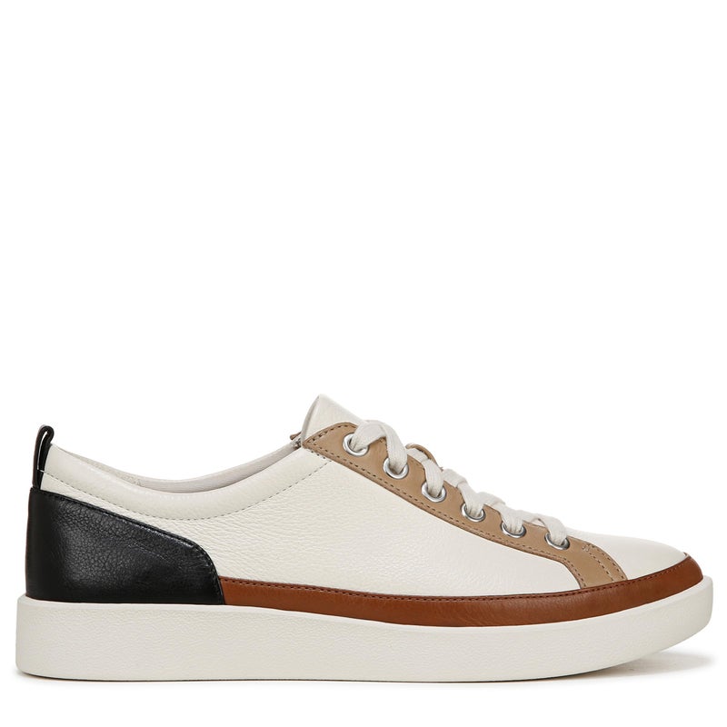 Vionic Womens Winny Ivory/Black Leather 8 Medium - Image 3