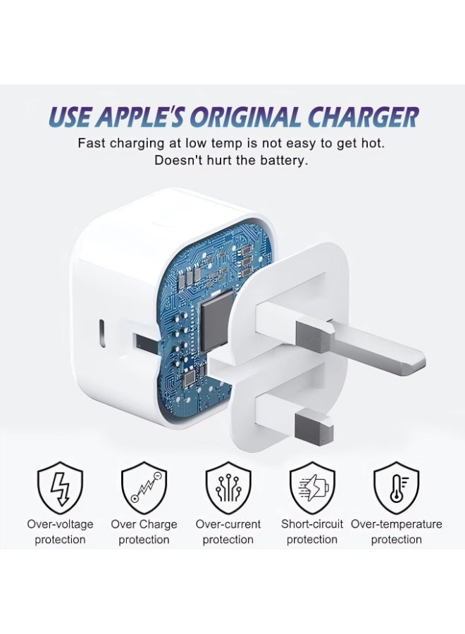 MMG شاحن محول طاقة ديناميكي 40 واط مع 60 واط كحد أقصى لجهاز آيفون 17، هواتف USB C، أجهزة USB C اللوحية، أجهزة USB C آيباد - Image 2