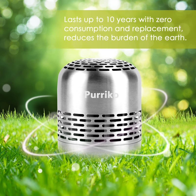 Purriko Refrigerator Deodorizer,Lasts for 10 Years,Refrigerator Odor Eliminator,Fridge Deodorizer,More Effective Than Baking Soda Bamboo Air Purifying Bags  - Image 3