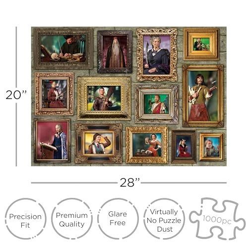 AQUARIUS Harry Potter Witches Wizards 1000pc Puzzle 1000 Piece Jigsaw Puzzle Glare Free Precision Fit Officially Licensed Harry Potter Merchandise Collectibles 20x28 Inches - Image 5