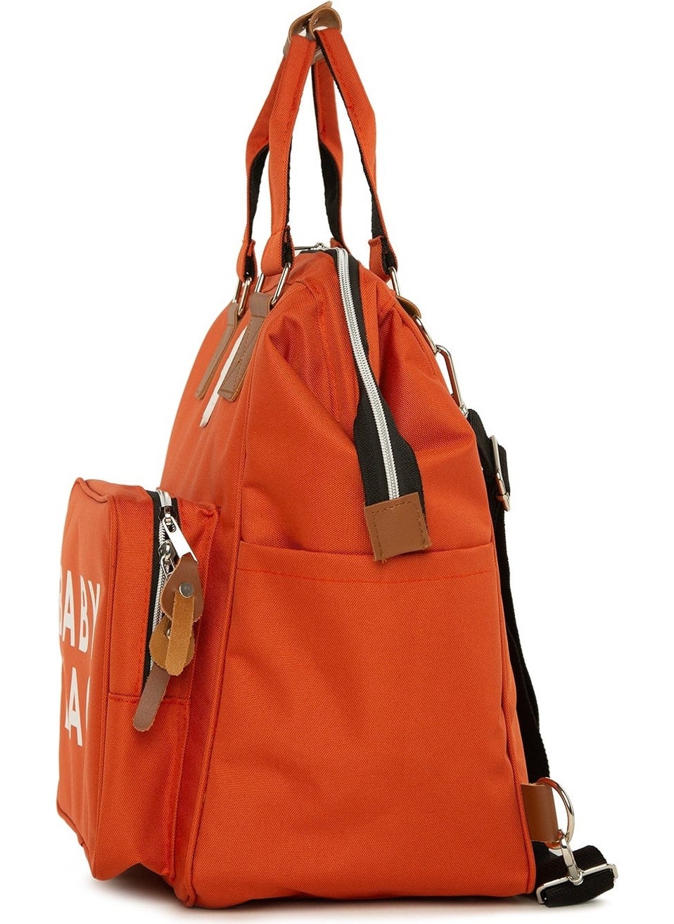 Bagmori Tile Baby Bag Printed Mother Baby Care Backpack with Pocket  - Image 5