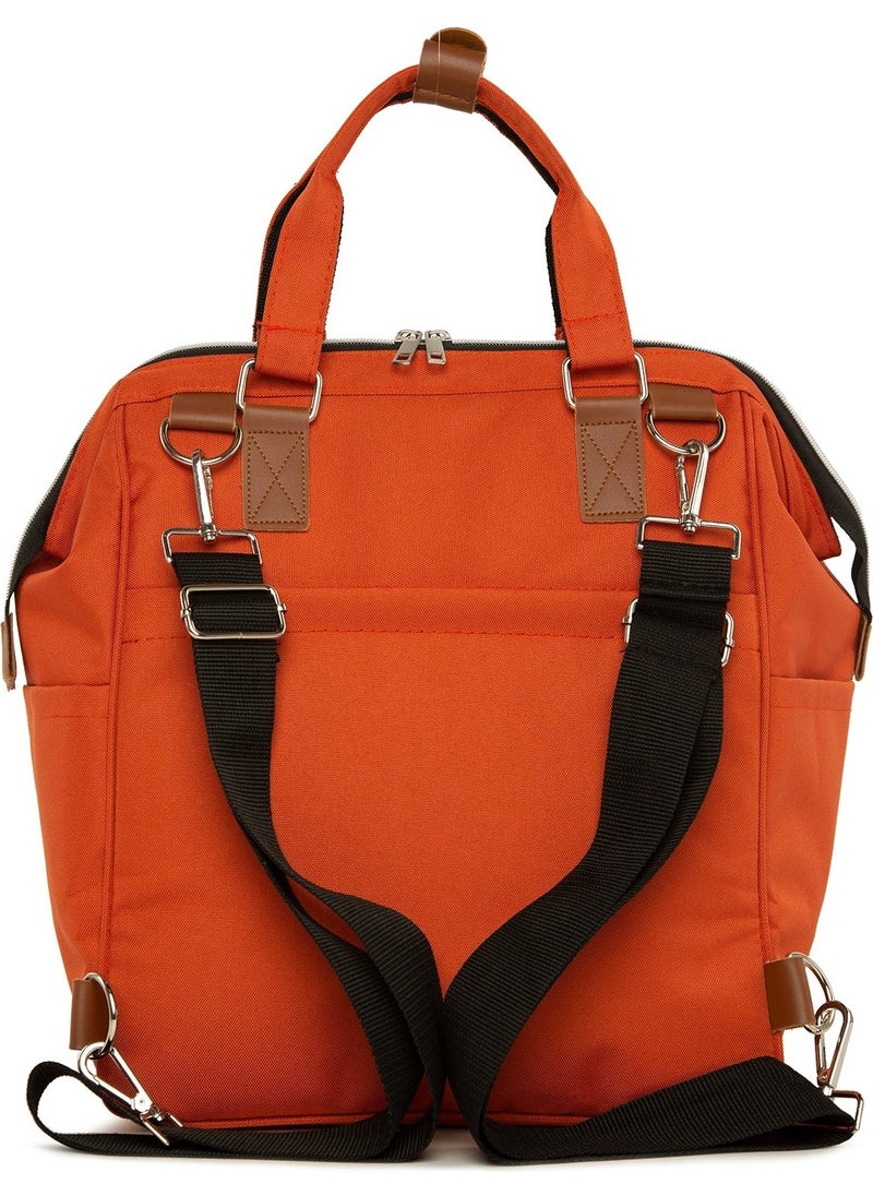 Bagmori Tile Baby Bag Printed Mother Baby Care Backpack with Pocket  - Image 3
