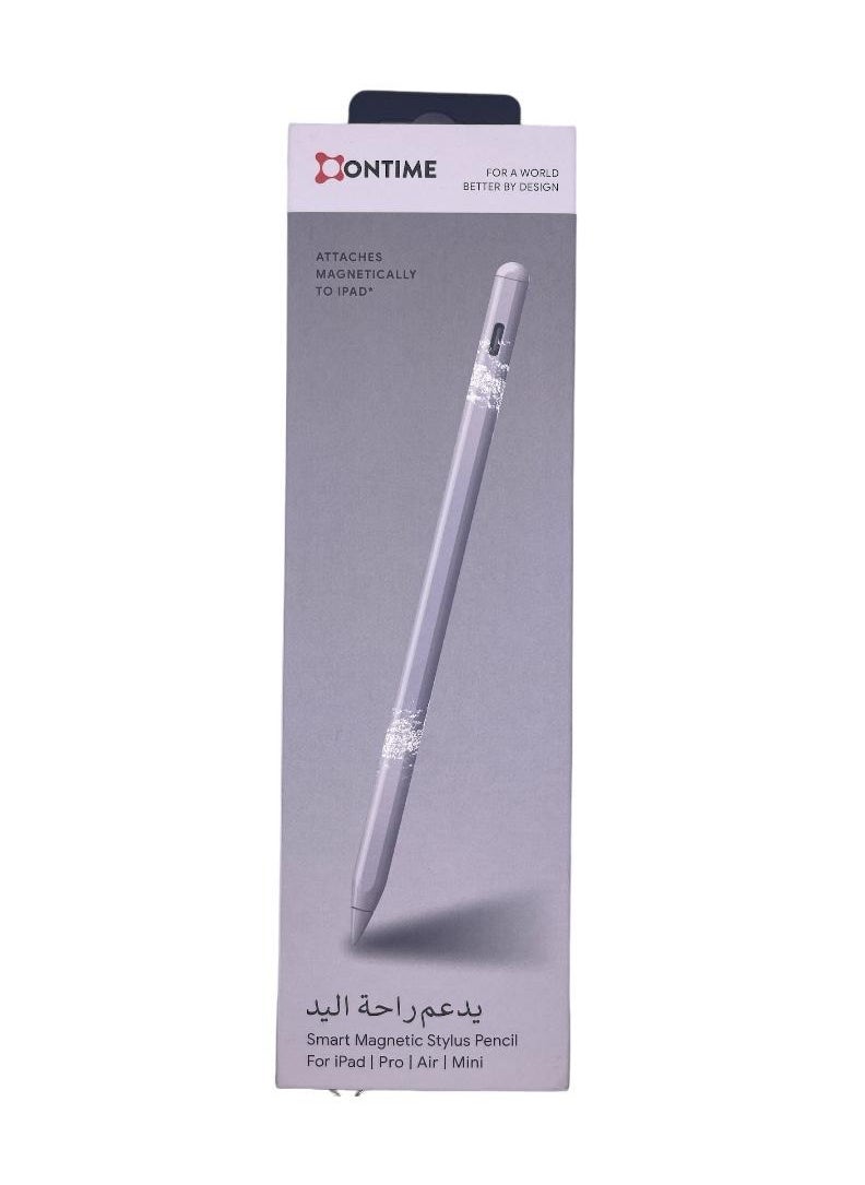 Ontime - Stylus pen for iPad with palm rejection function active pencil compatible (2018-2024) Apple iPad Pro iPad 10/9/8/7/6th generation iPad Air 5/4/3 Generation iPad Mini 6/fifth generat - Image 1