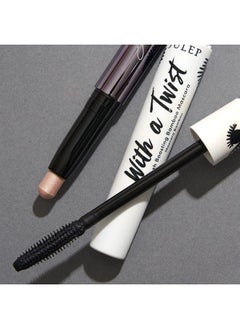 Julep Eyeshadow 101 Crème to Powder Waterproof Eyeshadow Stick, Champagne Shimmer & With a Twist Lash Boosting Volumizing and Lengthening Mascara with Bamboo  - Image 2