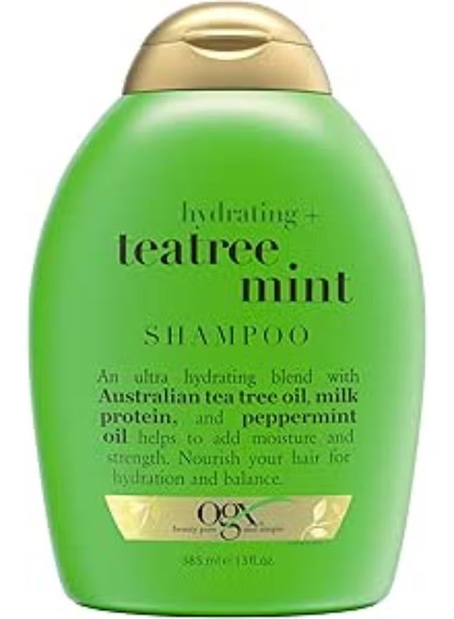 أو جي إكس شامبو أو جي إكس المرطب بشجرة الشاي والنعناع ٣٨٥ مل - Image 1