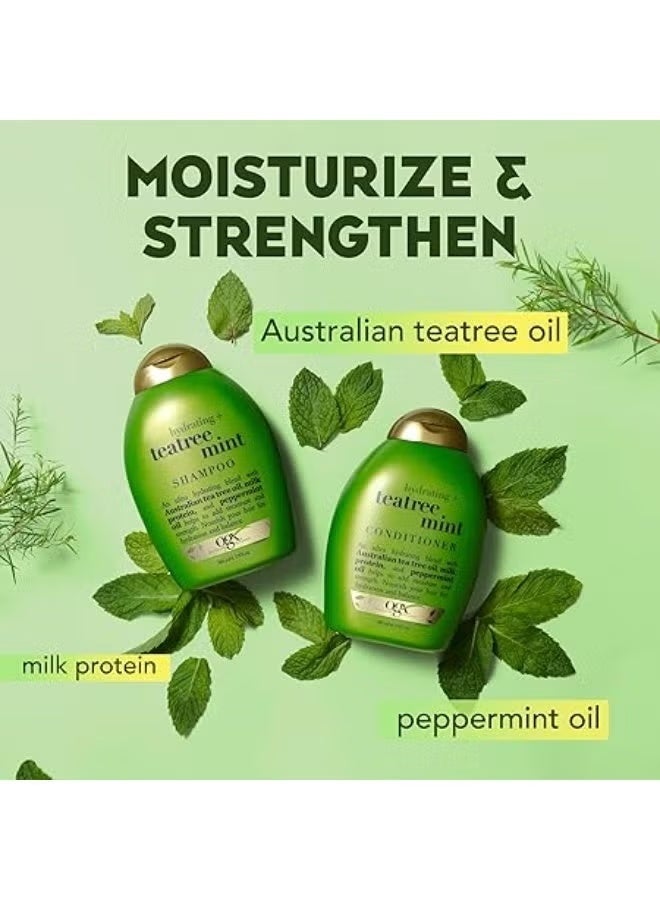 أو جي إكس شامبو أو جي إكس المرطب بشجرة الشاي والنعناع ٣٨٥ مل - Image 4