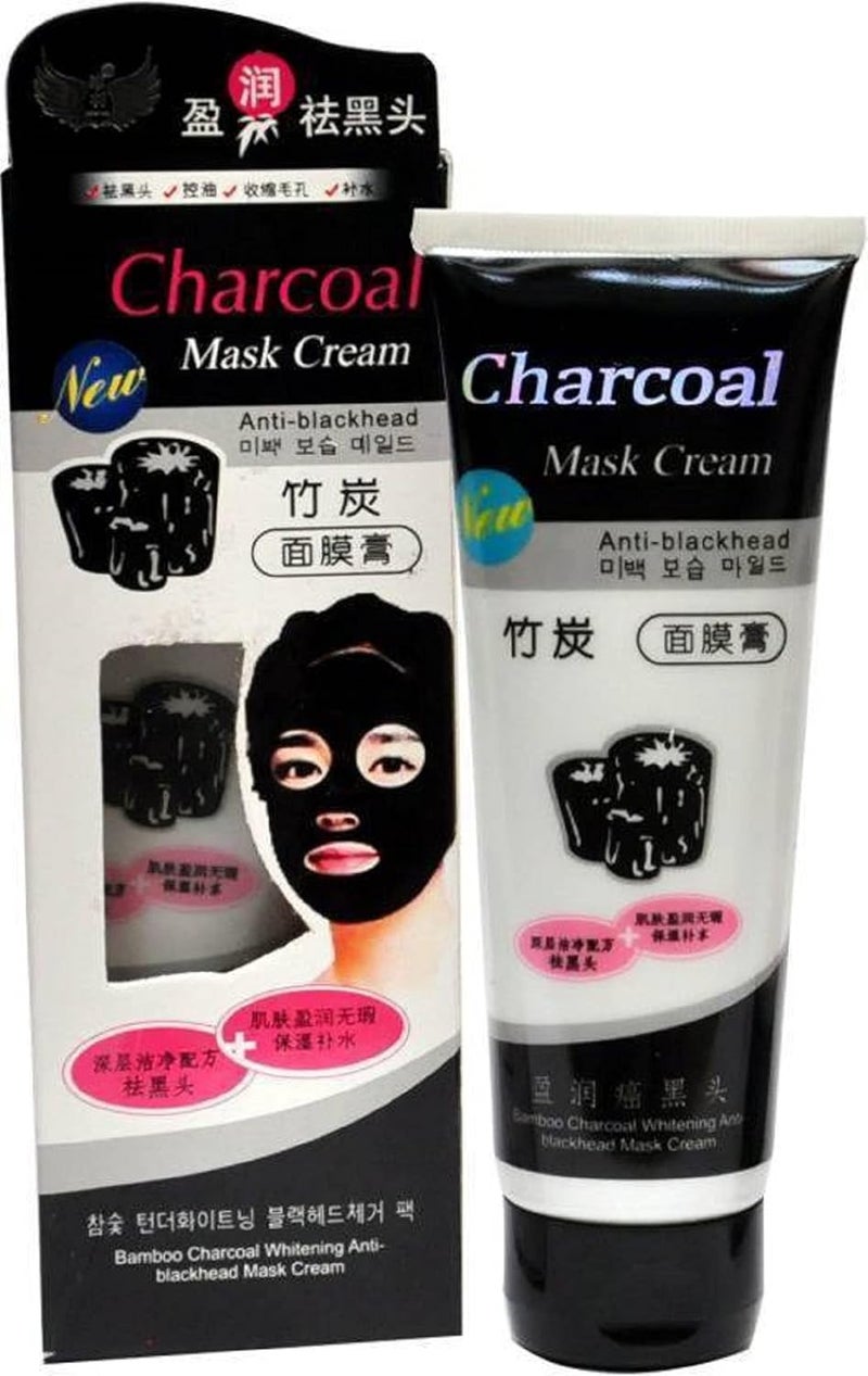 Elecsera Charcoal Oil Control AntiAcne Deep Cleansing Blackhead Remover 130 g