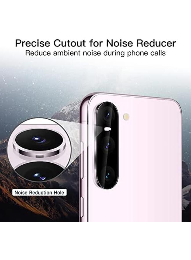 جي تيك واقي شاشة لهاتف Samsung Galaxy S23+ S23 Plus 5G مقاس 6.6 بوصة مع واقي عدسة الكاميرا من الزجاج المقوى متوافق مع معرف بصمة الإصبع عالي الوضوح، عبوتان لكل منهما - Image 4