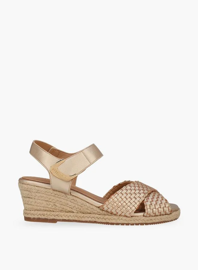 Peppermint GOLD Women Ankle Strap Espadrilles for Women | Best Price UAE