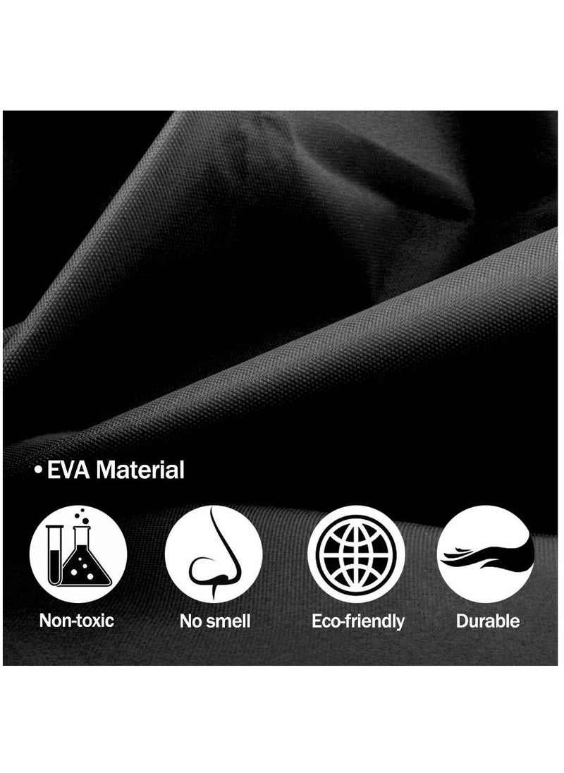 SYOSI Rain Ponchos Raincoat for Adults Reusable Fashion Hooded Waterproof Rain Poncho EVA Rain coat Jacket Long Rain Cape for Outdoor for Men Women - Image 5