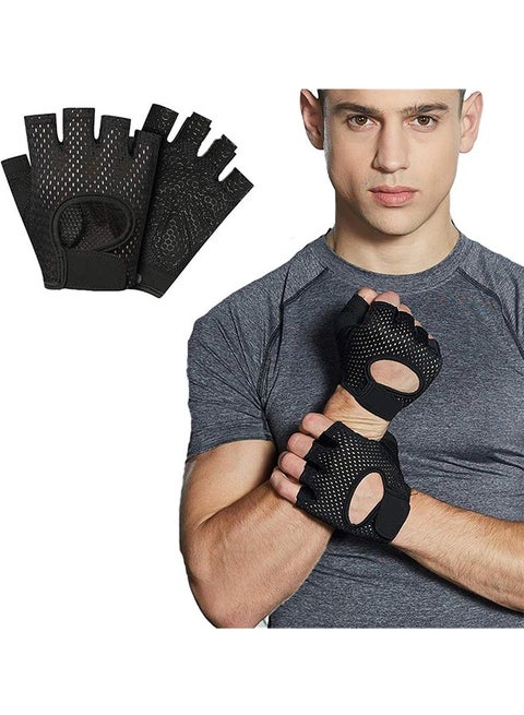 Gym Gloves, Lightweight Breathable Workout Gloves, Ultralight Weight Lifting Gloves for Men & Women Home Gym.