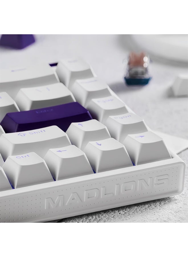 MADLIONS Nano 68 E-sports Wired Mechanical Keyboard,Adjustable Actuation Hall Effect Magnetic Switch 65% Rapid Trigger RGB Gaming Keyboard,for PC/Mac Gamer  - Image 5