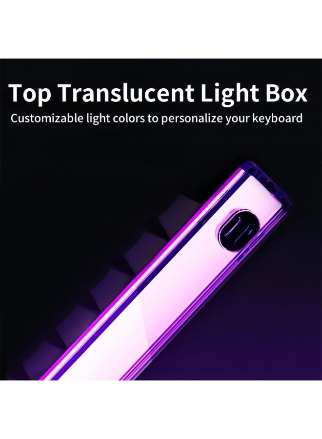 MADLIONS Nano 68 E-sports Wired Mechanical Keyboard,Adjustable Actuation Hall Effect Magnetic Switch 65% Rapid Trigger RGB Gaming Keyboard,for PC/Mac Gamer  - Image 4