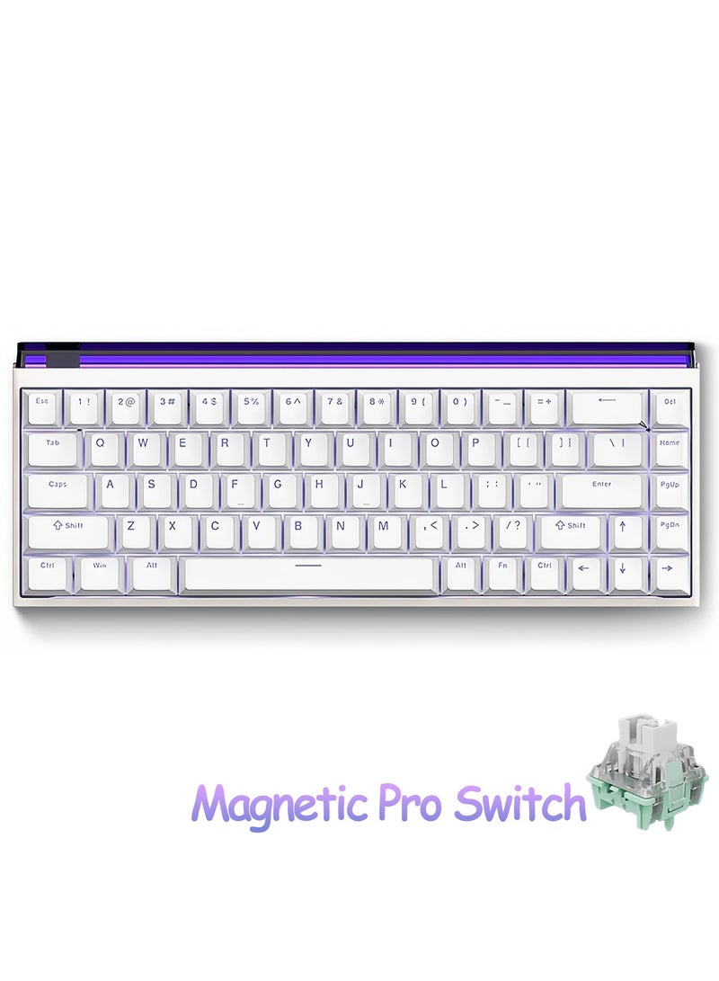 MADLIONS Nano 68 E-sports Wired Mechanical Keyboard,Adjustable Actuation Hall Effect Magnetic Switch 65% Rapid Trigger RGB Gaming Keyboard,for PC/Mac Gamer  - Image 1