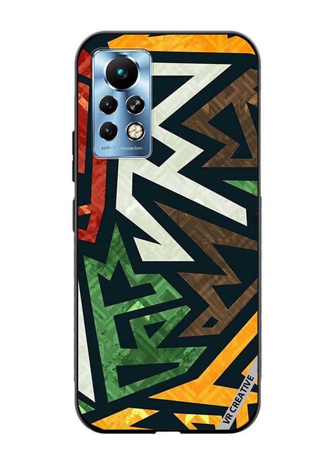 VR CREATIVE Protective Case Cover For Infinix Note 11 Pro Art Design Multicolour - Image 1