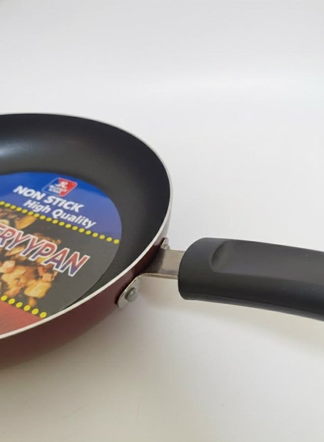 British Chef Aluminum 28cm Frypan Strong Aluminum Body With Non-Stick Coating And Safe Bakelite Handle, BC193 - Image 5