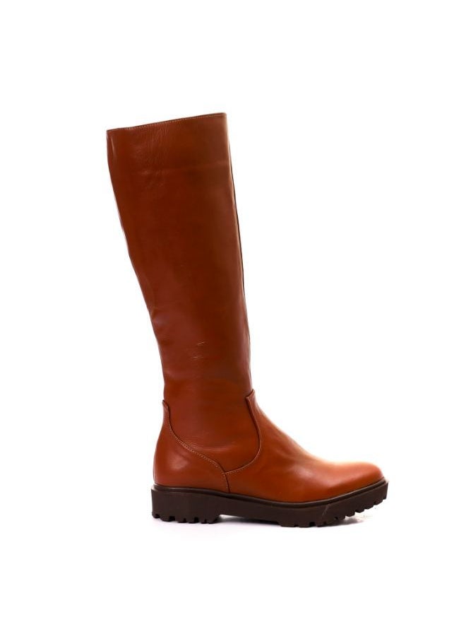 Mr.joe Boot Genuine Leather Camel  - Image 1