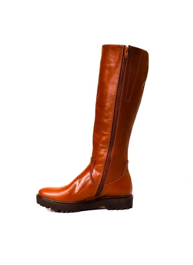 Mr.joe Boot Genuine Leather Camel  - Image 4
