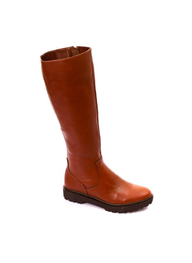 Mr.joe Boot Genuine Leather Camel  - Image 2