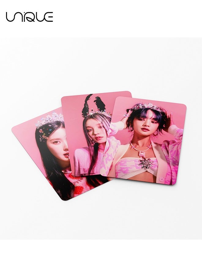 Unique 55 Pieces I-DLE Lomo Cards Collection Wink Pack of  Albums I Love Photo Cards Kpop Postcards - for Fan Collection Photocards Decorations(I FEEL QUEEN)  - Image 5