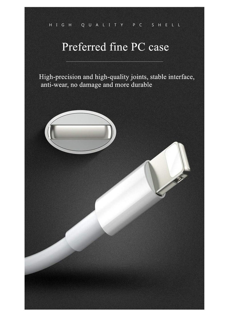 ELTRAZONE Original [Apple MFi Certified] Charger Lightning to USB Cable Compatible iPhone 11 Pro/11/XS MAX/XR/8/7/6s/6/plus,iPad Pro/Air/Mini,iPod Touch  - Image 4