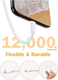ELTRAZONE Original [Apple MFi Certified] Charger Lightning to USB Cable Compatible iPhone 11 Pro/11/XS MAX/XR/8/7/6s/6/plus,iPad Pro/Air/Mini,iPod Touch  - Image 3