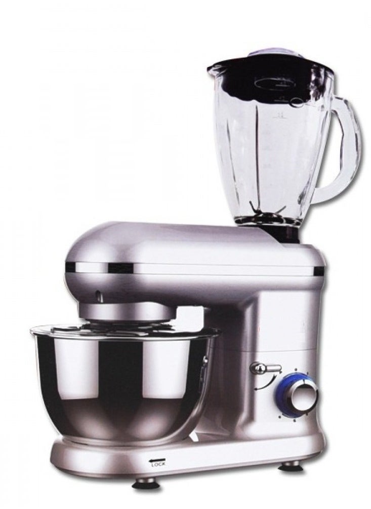 5.5L Electric Stand Mixer 1.5L Blender Combo with LED Display 6-Speed Precision Control Cooper Motor Model 39004B