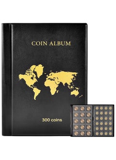 Generic Coin Collection Book Holder Album for Collectors, 300 Pockets Coins Display Storage Case  - Image 1