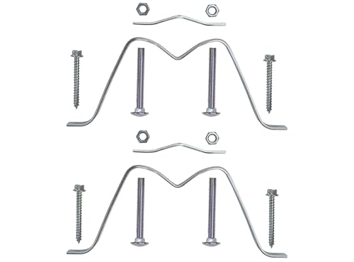 Channel Master 3" Wall Mount – Sturdy Steel Bracket for Secure TV Antenna & Mast Installation, Weather-Resistant, Supports Masts/Poles, Up-to 2.5” Diameter, 3" Wall Clearance, Includes Two Brackets - Image 3