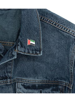 Yuwell Pack Of 12 Pcs United Arab Emirates Lapel Pin UAE Country Enamel Made Of Metal Souvenir Hat Men Women Patriotic Waving Flag Lapel Pin Badge UAE Mini Flag Badge  - Image 3