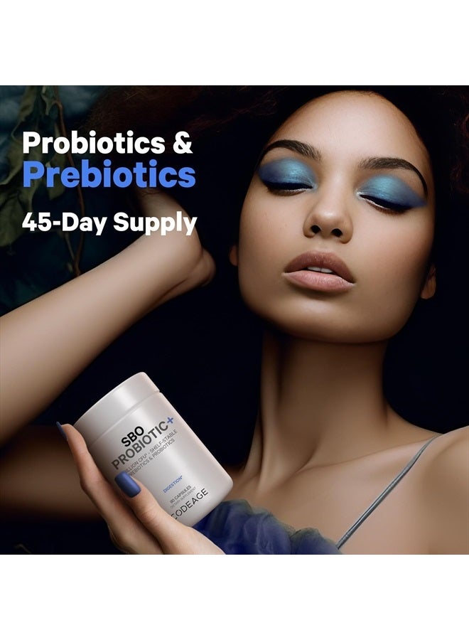 Codeage SBO Probiotics, 50 Billion CFUs Per Serving, Multi Strain Soil Based Organisms Blend and Organic Fermented Botanical Blend, Shelf-Stable, 90 Capsules - Image 5