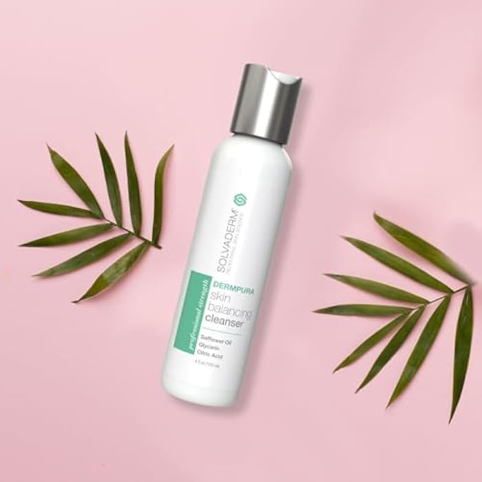 Solvaderm Dermpura Gentle Facial Cleanser – Daily Purifying Face Wash with Natural Botanicals for All Skin Types – Removes Dirt, Oil & Makeup Without Stripping Moisture – pH-Balanced & Soothing - Image 4