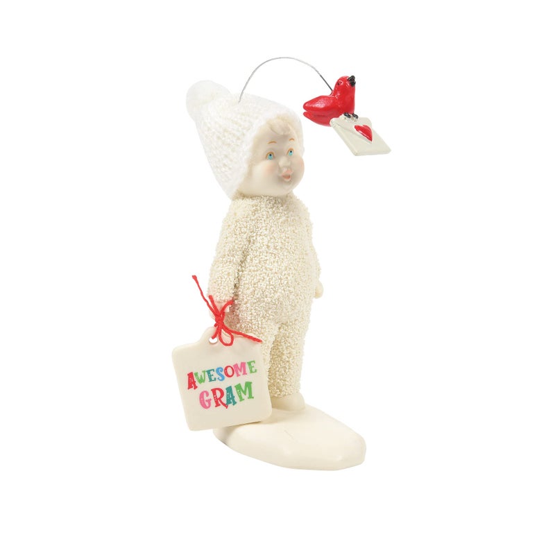 Department 56 Snowbabies AwesomeGram Figurine 445 Inch Multicolor