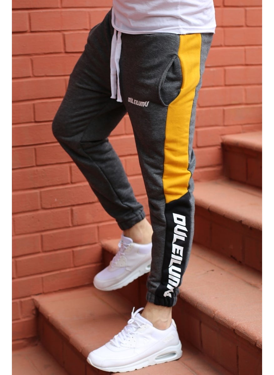 Madmext - 2719 Smoked Tracksuit - Side Stripe Printed - Image 1