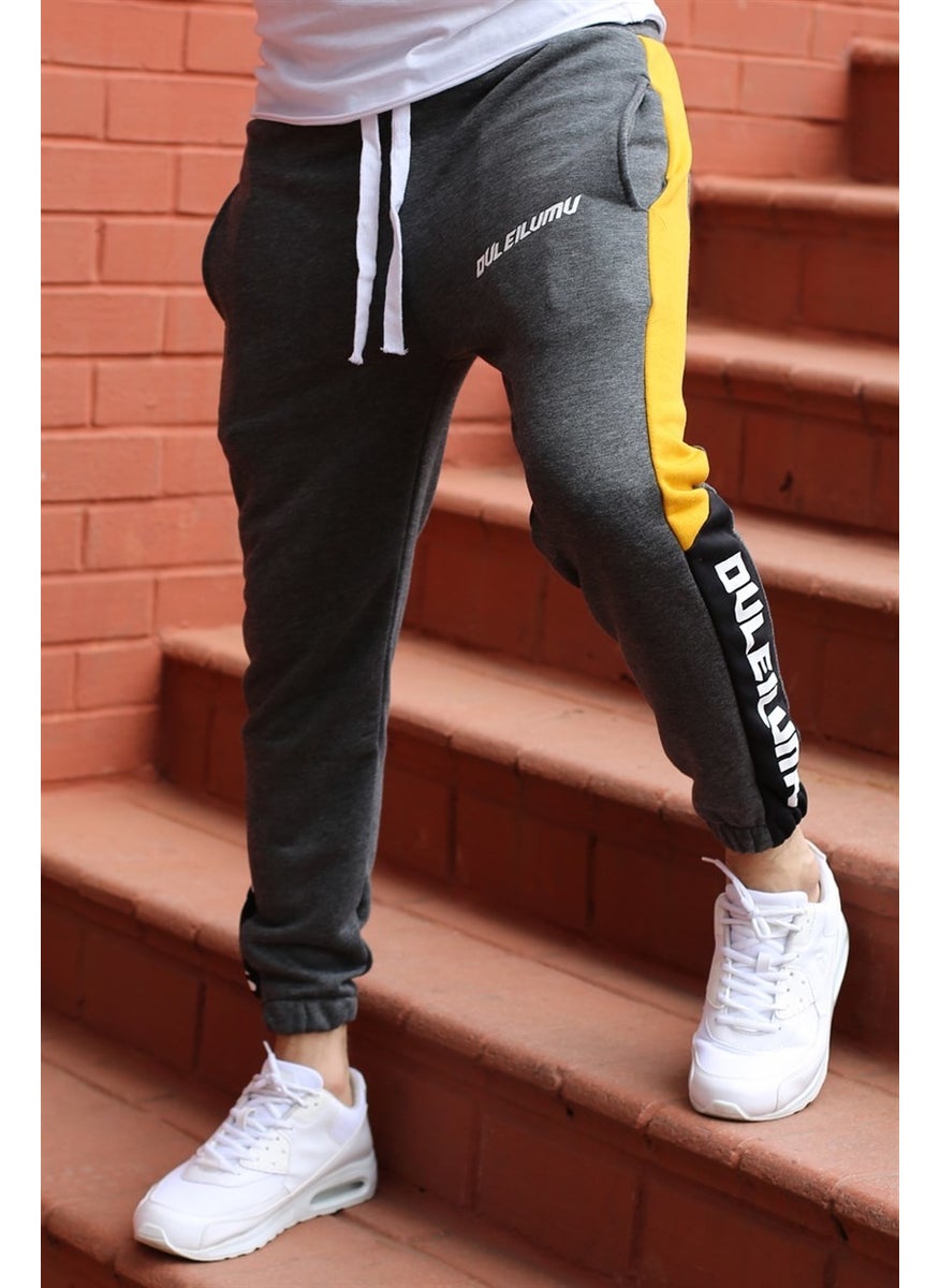 Madmext - 2719 Smoked Tracksuit - Side Stripe Printed - Image 1