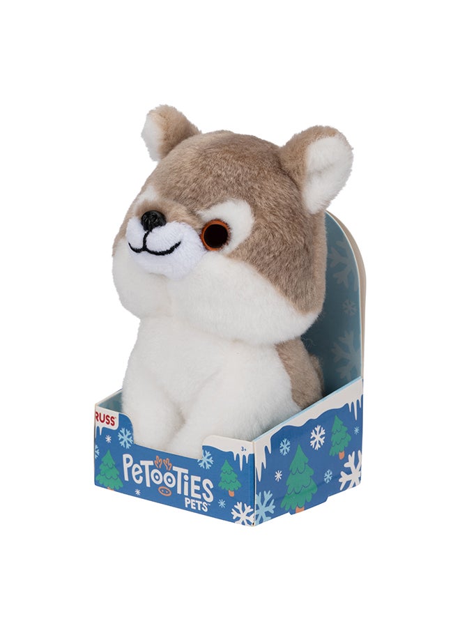 RUSS PetootiesFrostyFriends4Inch-Wolf  - Image 1