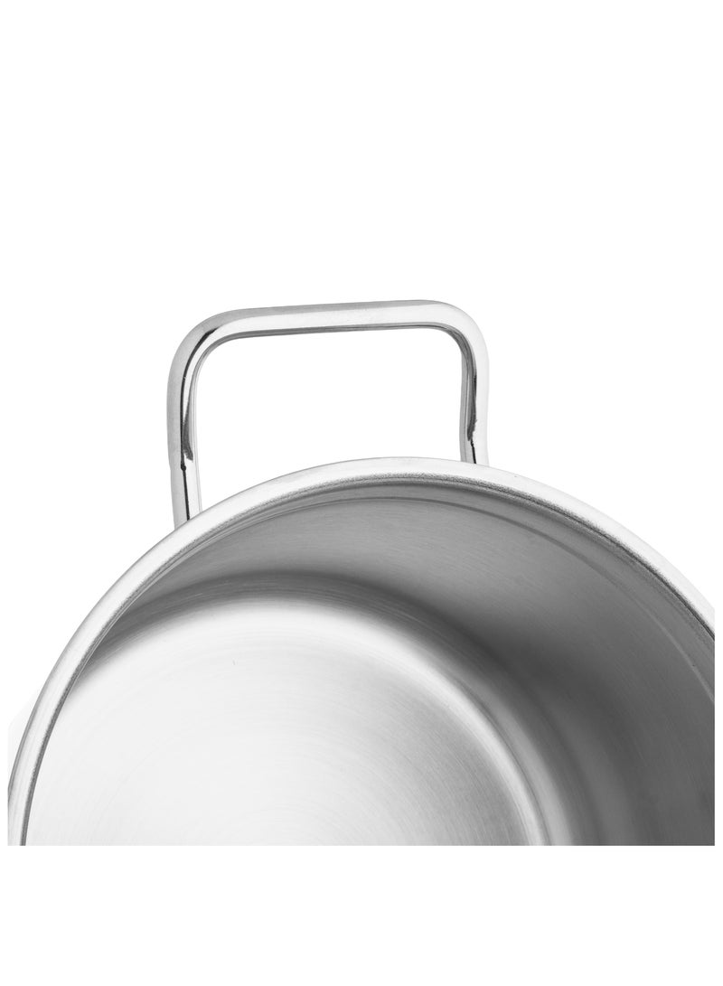 Sofram Turkish Stainless Stock Pot With Glass Lid 16 cm - Image 4