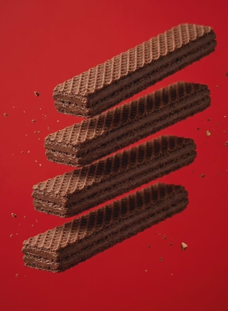 Freska Fingers Cocoa Wafer Filled with Hazelnut - 12 Pieces - Image 3