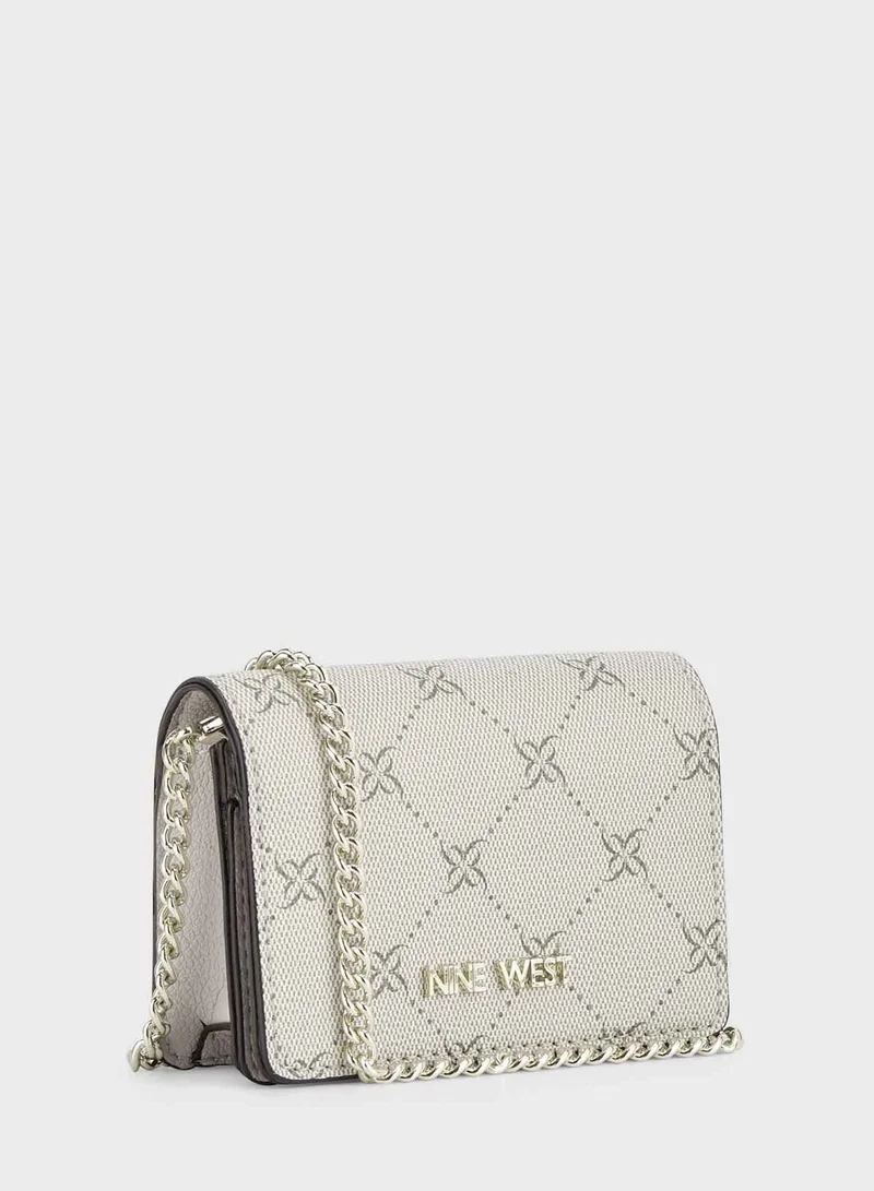 NINE WEST Laney Micro Chain Cardholder