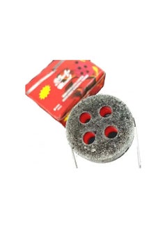 Lucky 60-Pieces Lucky Charcoal Quick Ignite and Long Lasting Incence 50mm Black  - Image 3
