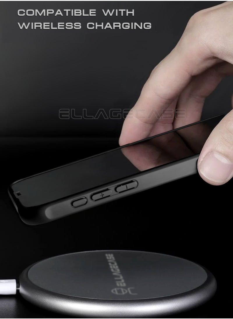 Case for Samsung Galaxy S23 Plus, Ultra Thin Frameless Case With MagSafe Wireless Charging, Solid Camera Protection, Shockproof Magnetic Black Cover