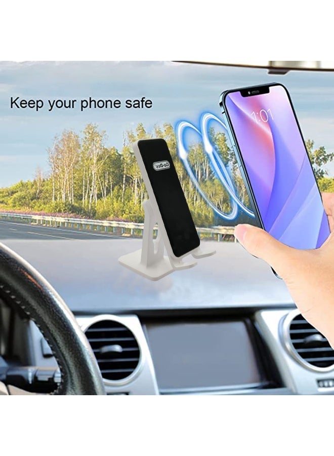 جو-ديز حامل جوال مغناطيسي - قبضة قوية بـ 9 مغناطيسات، حامل قابل للتعديل، للاستخدام على لوحة القيادة/الطاولة، حامل آمن للهاتف للسيارة والمنزل والمكتب GD-HD701 - Image 5