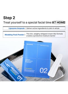 MEDIHEAL Derma Modeling Pack (Hyaluronate) Deep Hydrating For Moist Skin Easy Diy Home Spa Kits Hydrating Icy Jelly Mask For Skin Refreshment  - Image 5