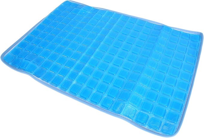 PILLOW COOLING PAD, SOFT COMFORT GEL PILLOW COOLING MAT FOLDABLE ERGONOMIC PILLOW COOLING CUSHION FOR HOME, BEAUTY SALON, REDUCE FEVERS, MIGRAINES, HOT FLASHES, NIGHT SWEATS