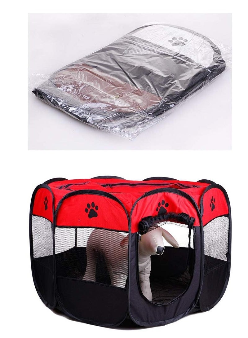 Pet House, Dog House, Cat House, Foldable Puppy Enclosure, Pet Camping Tent, Waterproof Tent for Small Dogs, Cats, Rabbits and Other Small Animals - Image 3