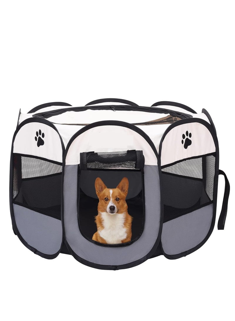 Pet House, Dog House, Cat House, Foldable Puppy Enclosure, Pet Camping Tent, Waterproof Tent for Small Dogs, Cats, Rabbits and Other Small Animals - Image 1