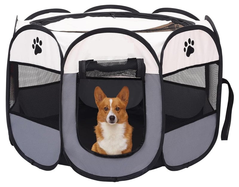 بيت للحيوانات الأليفة، بيت للكلاب،,والقطط حاوية جرو قابلة للطي، خيمة تخييم للحيوانات الأليفة، خيمة مقاومة للماء للكلاب الصغيرة والقطط والأرانب والحيوانات الصغيرة الأخرى - Image 1