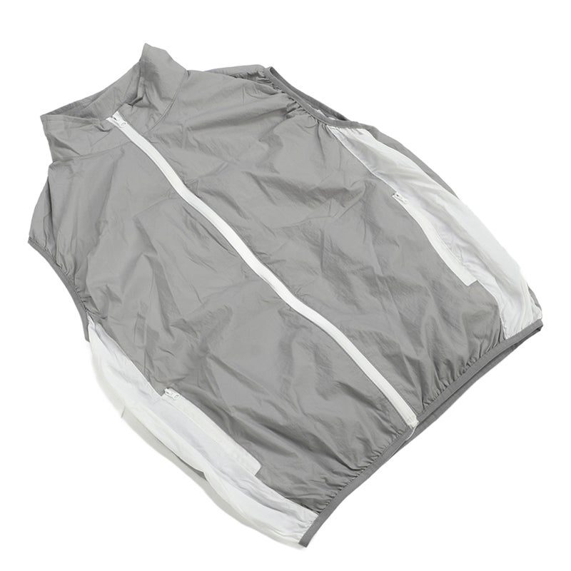 Cooling Vest for Men Women Air Conditioned Clothes with 2 Fans Wearable Cooling Fan Vest for Work Fishing Hiking Outdoor Grey L - Image 4