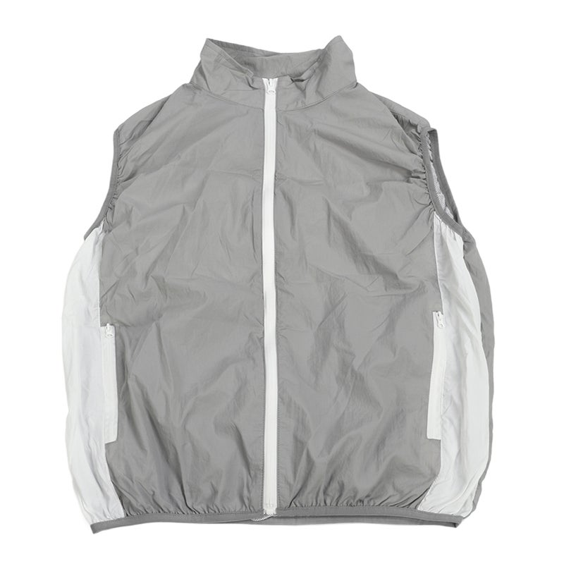 Cooling Vest for Men Women Air Conditioned Clothes with 2 Fans Wearable Cooling Fan Vest for Work Fishing Hiking Outdoor Grey L - Image 3